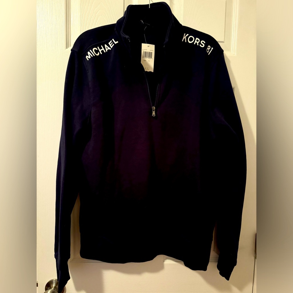 Michaels Kors men’s jacket. Dark blue color